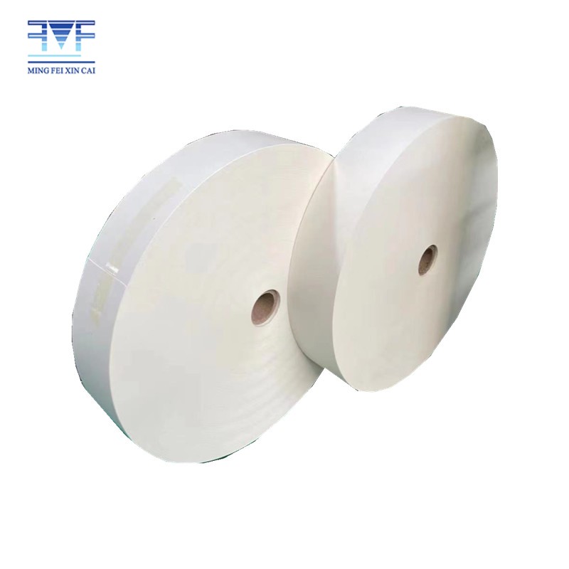 Waterproof PE Coated Paper Roll Custom Size High Bulk For Beverage Cup